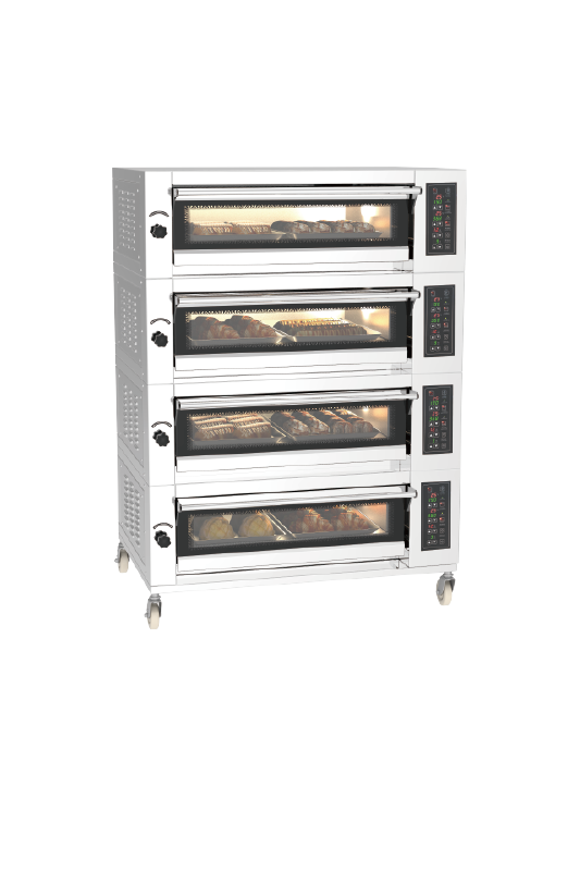4 Deck Electric Oven For Baking Bread